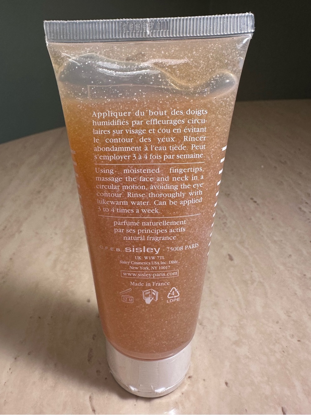 Sisley Gel Nettoyant Gommant Buff and Wash Facial Gel 100ml/3.3oz NEW - Picture 3 of 6